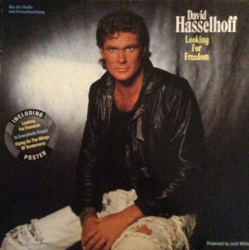 Cover David Hasselhoff - Looking For Freedom (LP, Album, Club) Schallplatten Ankauf