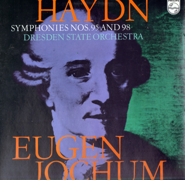 Cover Joseph Haydn, Staatskapelle Dresden ,Dresden State Orchestra Eugen Jochum - Symphonies Nos.95 And 98 (LP) Schallplatten Ankauf