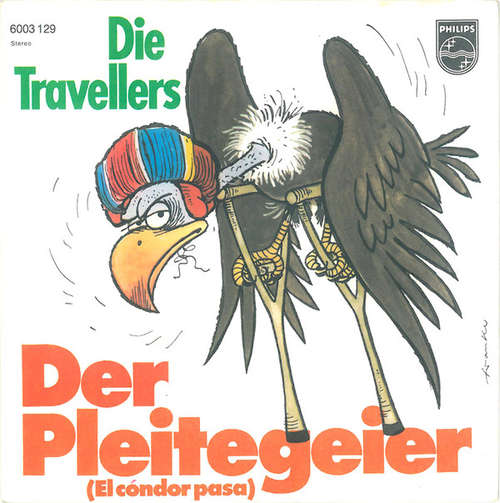 Cover Die Travellers - Der Pleitegeier (7, Single) Schallplatten Ankauf