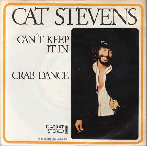 Cover Can't Keep It In / Crab Dance Schallplatten Ankauf