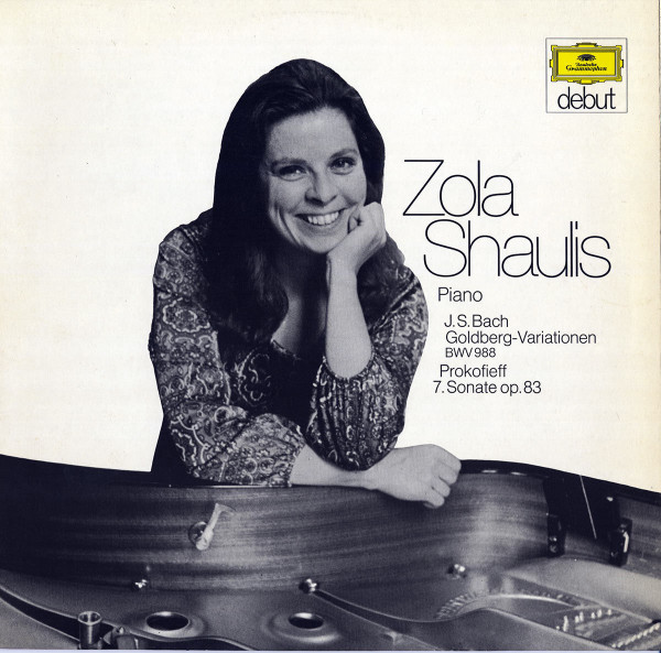 Cover Zola Shaulis - J. S. Bach* / Prokofieff* - Goldberg-Variationen, BWV 988 / 7. Sonate Op. 83 (LP) Schallplatten Ankauf
