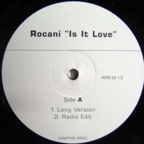 Cover Rocani - Is It Love (12, Promo) Schallplatten Ankauf