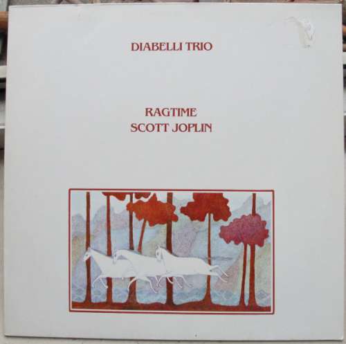 Cover Diabelli Trio - Ragtime Scott Joplin (LP) Schallplatten Ankauf