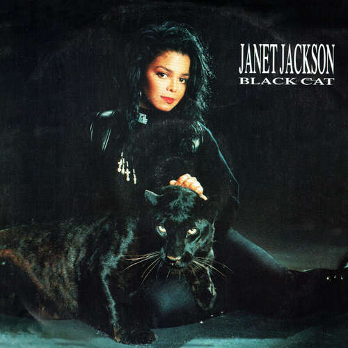 Cover Janet Jackson - Black Cat (12) Schallplatten Ankauf