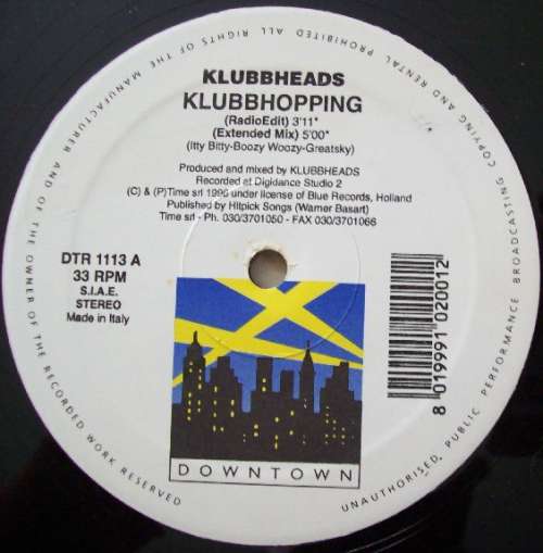Cover Klubbhopping / Work This Pussy  Schallplatten Ankauf