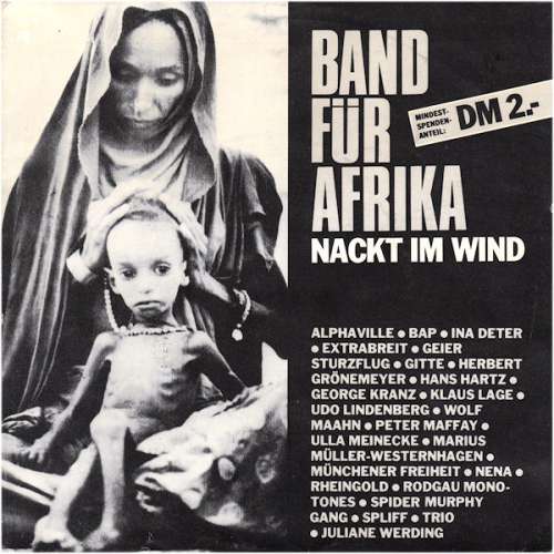 Bild Band Für Afrika - Nackt Im Wind (7, Single) Schallplatten Ankauf