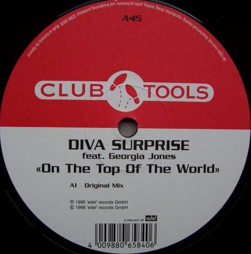Cover Diva Surprise feat. Georgia Jones - On The Top Of The World (12) Schallplatten Ankauf