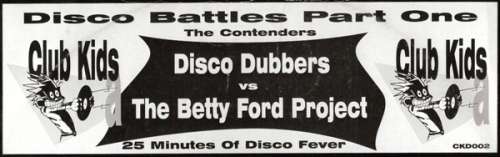 Cover Disco Dubbers vs Betty Ford Project - Disco Battles Part One (12) Schallplatten Ankauf