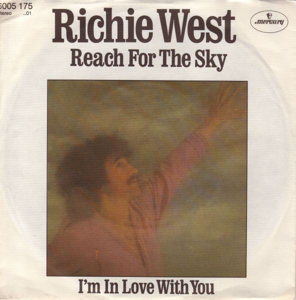 Cover Richie West (2) - Reach For The Sky (7, Single) Schallplatten Ankauf
