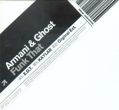 Cover Armani & Ghost - Funk That (12) Schallplatten Ankauf