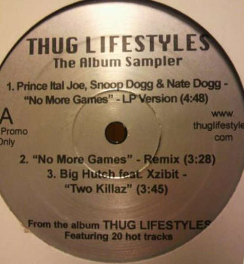 Cover Various - Thug Lifestyles - The Album Sampler (12, Promo, Smplr) Schallplatten Ankauf