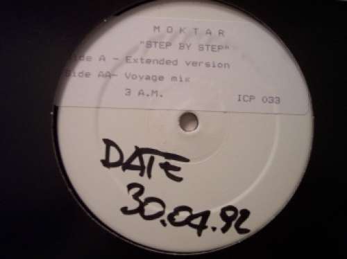 Cover Moktar - Step By Step (12, Promo, W/Lbl) Schallplatten Ankauf