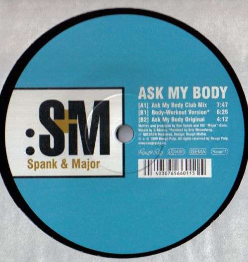 Cover Spank & Major - Ask My Body (12) Schallplatten Ankauf