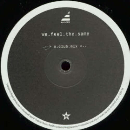 Cover DJ Errik - We.Feel.The.Same (12) Schallplatten Ankauf