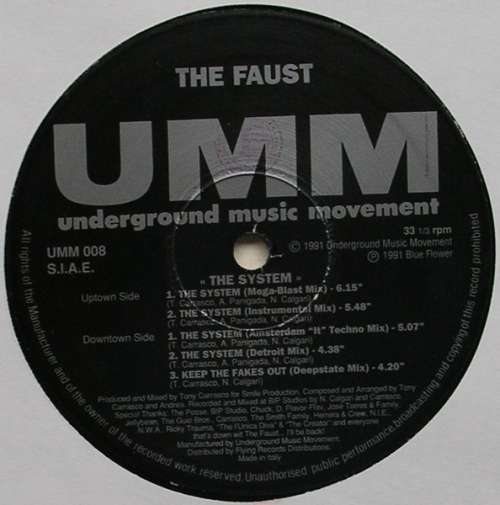 Cover The Faust - The System (12) Schallplatten Ankauf