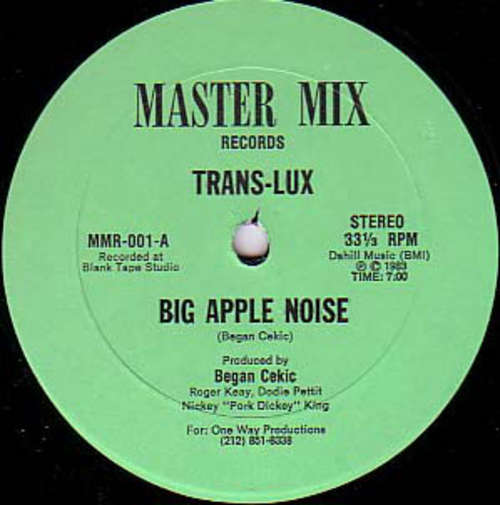 Cover Trans-Lux - Big Apple Noise (12) Schallplatten Ankauf