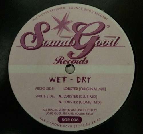 Cover Wet Dry (2) - Lobster (12) Schallplatten Ankauf