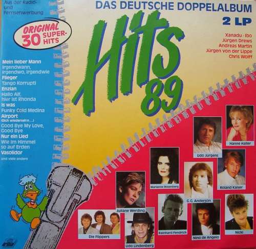 Cover Various - Hits '89  (2xLP, Comp) Schallplatten Ankauf