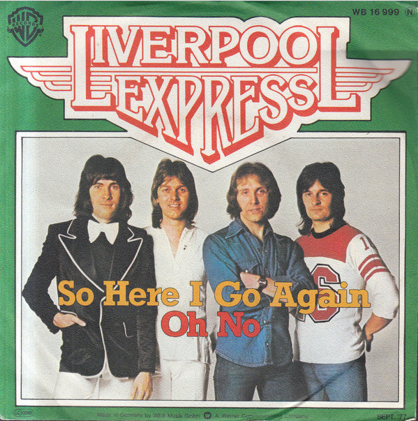 Cover Liverpool Express - So Here I Go Again / Oh No (7, Single) Schallplatten Ankauf