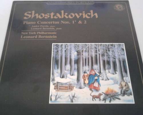 Cover Shostakovich* / André Previn, Leonard Bernstein, New York Philharmonic* - Piano Concertos Nos. 1 & 2 (LP, RE) Schallplatten Ankauf