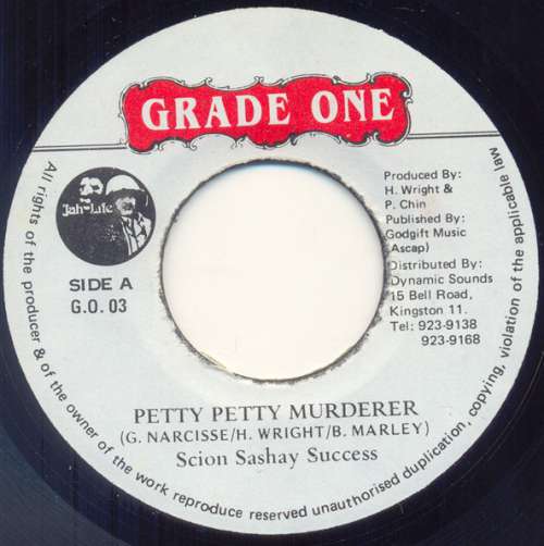Cover Scion Sashay Success* - Petty Petty Murderer (7) Schallplatten Ankauf