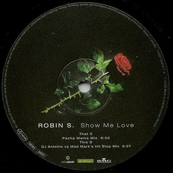 Cover Robin S. - Show Me Love (2x12) Schallplatten Ankauf