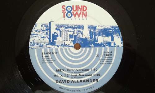 Cover David Alexander (3) - Ms. X (12) Schallplatten Ankauf