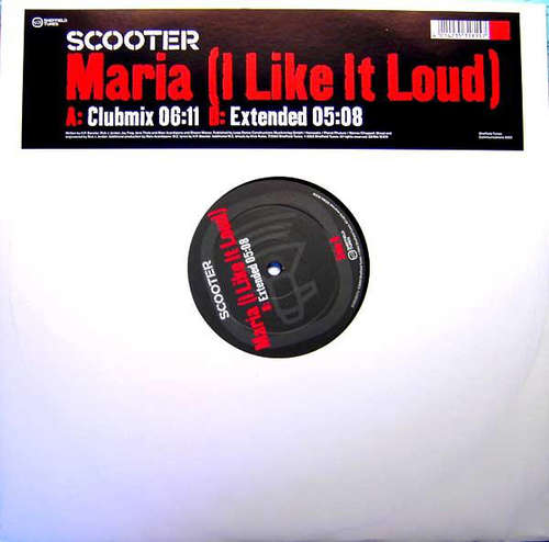 Cover Scooter - Maria (I Like It Loud) (12) Schallplatten Ankauf
