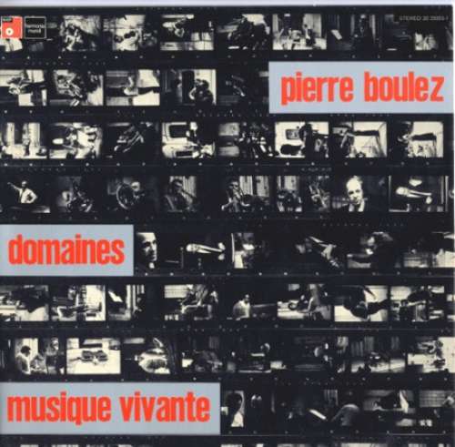 Cover Pierre Boulez, Musique Vivante* - Domaines (LP, Album, Gat) Schallplatten Ankauf