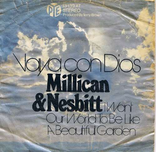 Cover Millican & Nesbitt - Vaya Con Dios (7, Single) Schallplatten Ankauf