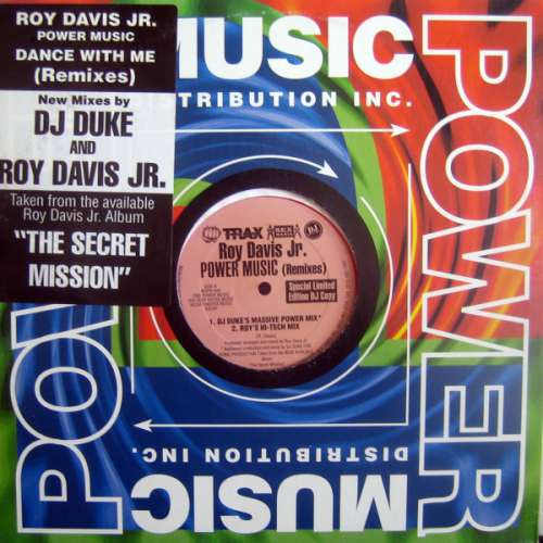 Cover Roy Davis Jr. - Power Music / Dance With Me (Remixes) (12, Ltd, Promo) Schallplatten Ankauf