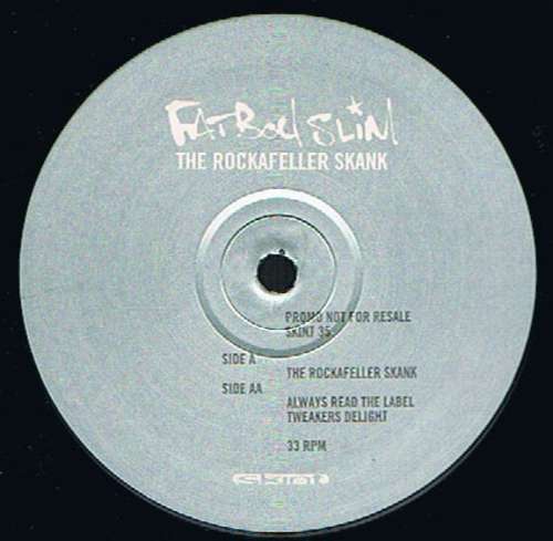 Cover Fatboy Slim - The Rockafeller Skank (12, Promo) Schallplatten Ankauf