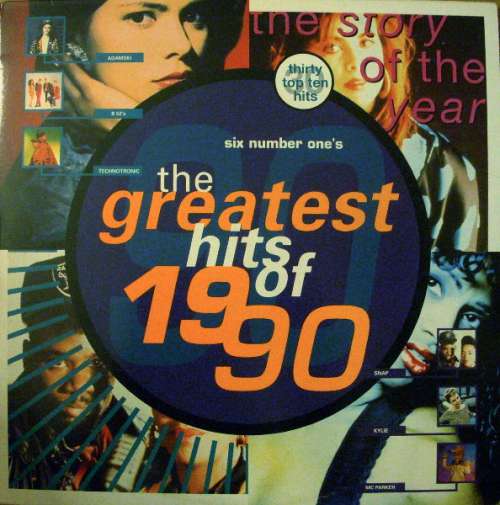 Cover Various - The Greatest Hits Of 1990 (2xLP, Comp) Schallplatten Ankauf