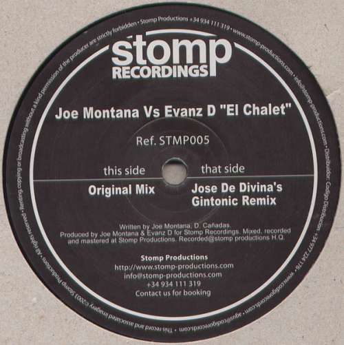 Cover Joe Montana & Evanz D - El Chalet (12) Schallplatten Ankauf