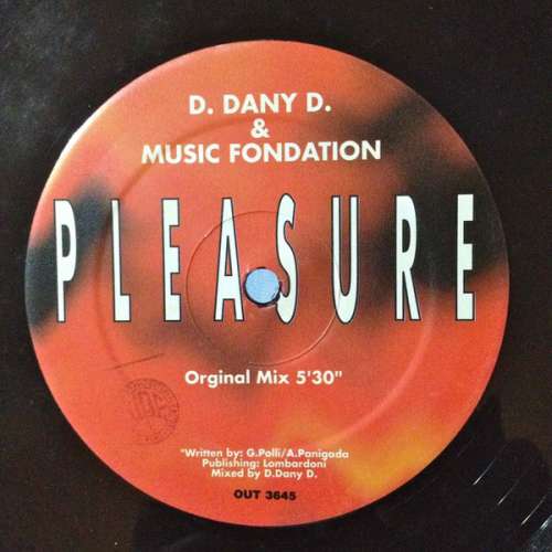 Cover D. Dany D.* & Music Foundation - Pleasure (12) Schallplatten Ankauf