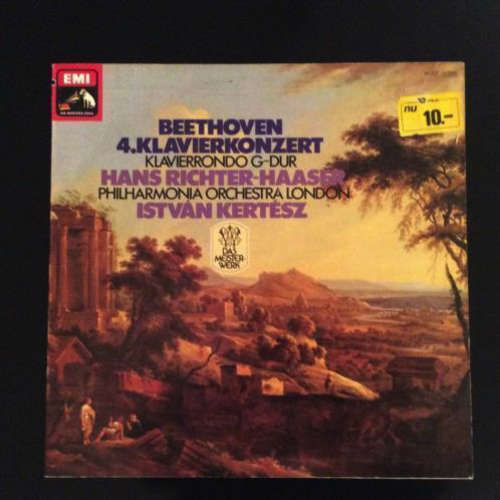 Bild Beethoven* – Hans Richter-Haaser, Philharmonia Orchestra London*, István Kertész - 4. Klavierkonzert / Klavierrondo G-dur (LP, RE) Schallplatten Ankauf