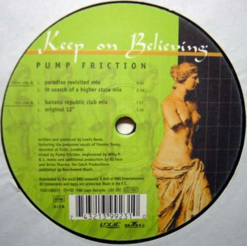 Cover Pump Friction - Keep On Believing (12) Schallplatten Ankauf