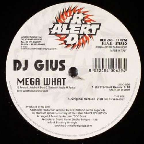 Cover DJ Gius - Mega What (12) Schallplatten Ankauf