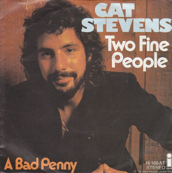Cover Cat Stevens - Two Fine People (7, Single) Schallplatten Ankauf
