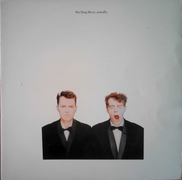 Cover Pet Shop Boys - Actually (LP, Album) Schallplatten Ankauf