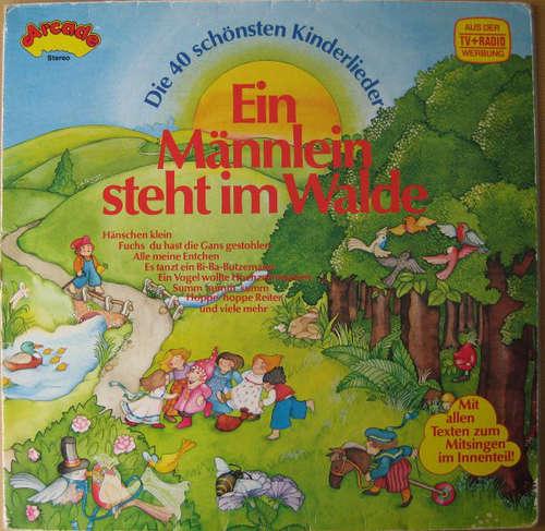 Cover Paul Biste - Ein Männlein Steht Im Walde - Die 40 Schönsten Kinderlieder (LP, Comp) Schallplatten Ankauf