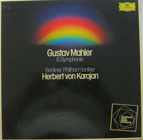 Cover Gustav Mahler - Berliner Philharmoniker, Herbert von Karajan - 6. Symphonie (2xLP + Box, Album) Schallplatten Ankauf