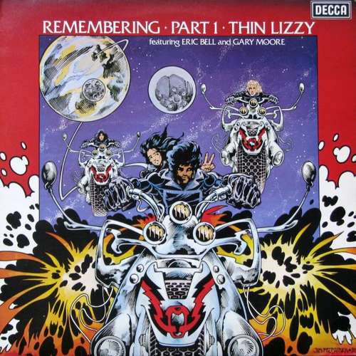 Cover Thin Lizzy Featuring Eric Bell (2) And Gary Moore - Remembering Part 1 (LP, Comp) Schallplatten Ankauf