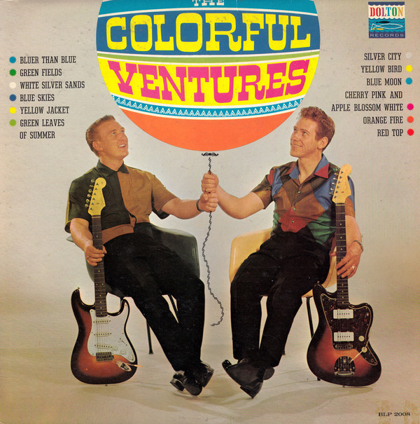Cover The Ventures - The Colorful Ventures (LP, Album, Mono, Ter) Schallplatten Ankauf