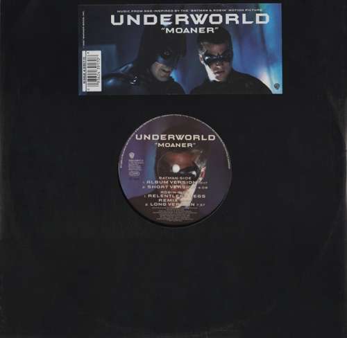 Cover Underworld - Moaner (12) Schallplatten Ankauf