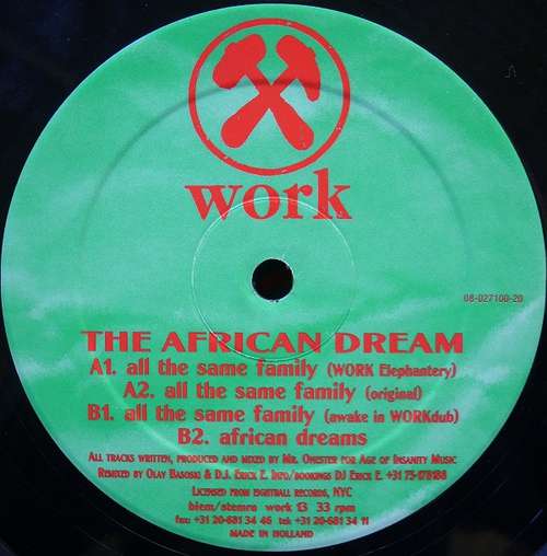 Cover The African Dream - All The Same Family (12) Schallplatten Ankauf