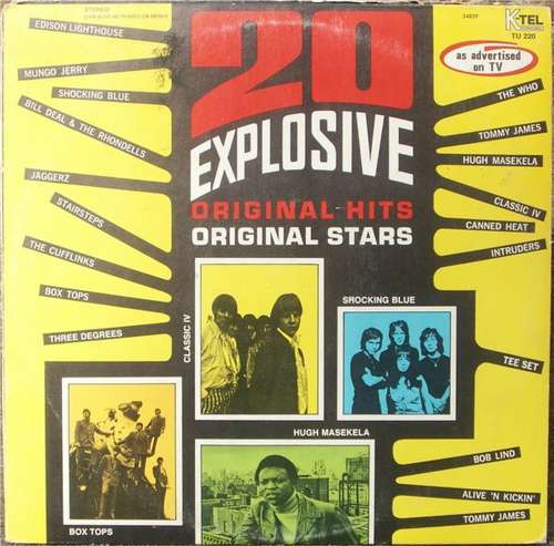 Cover 20 Explosive Hits Schallplatten Ankauf