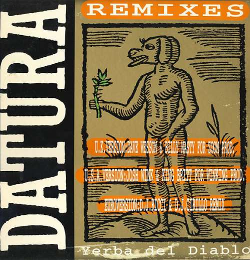 Cover Datura - Yerba Del Diablo Part II (Remixes) (2x12) Schallplatten Ankauf