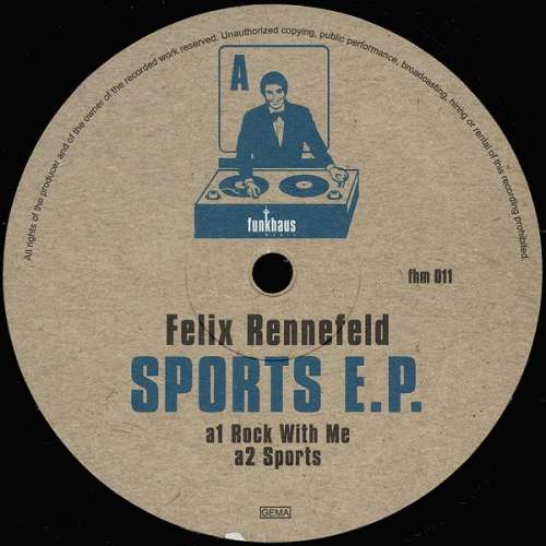 Cover Felix Rennefeld - Sports E.P. (12, EP) Schallplatten Ankauf