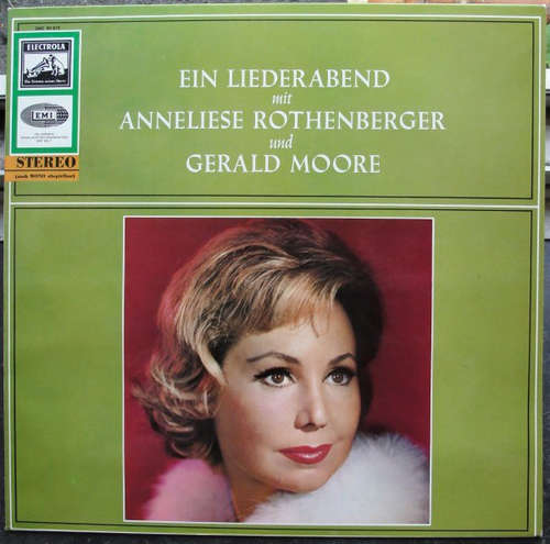 Cover Anneliese Rothenberger Und Gerald Moore - Ein Liederabend Mit Anneliese Rothenberger Und Gerald Moore (LP) Schallplatten Ankauf